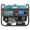 Bensiinigeneraator generaator KS 7000E  5kW