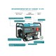 Bensiinigeneraator generaator KS 10000E-3 ATS  7.5kW