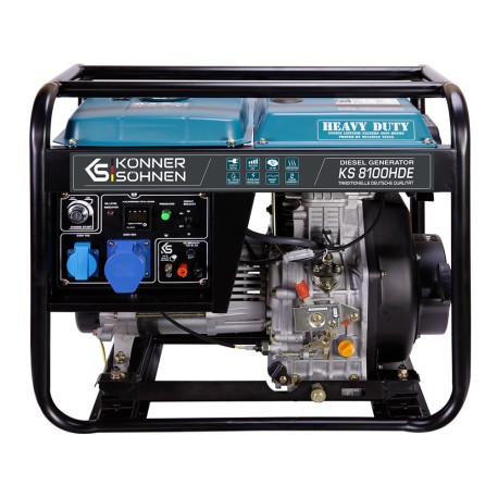 Diiselgeneraator generaator KS 8100HDE (EURO V)  6kW