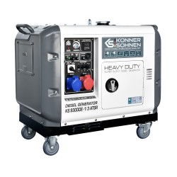 Дизельный генератор KS 9300DE-1/3 ATSR (EURO V) 6кВт