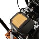 Уплотнитель грунта LONCIN 7 л.с. 60 кг с резиной KD1196