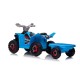 Laste mini elektritraktor Patroller haagisega