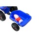 Laste mini elektritraktor Patroller haagisega