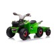 Laste mini elektritraktor Patroller haagisega