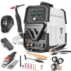 Аппарат для сварки инертным газом STAHLWERK AC/DC TIG 200 Puls Pro IGBT
