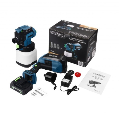 Akutoitel pihustuspüstol 21V 2500mAh KD5480
