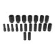 Löökpadrunvõtmete komplekt 20 osa 1/2" 6-kant KD11794