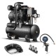 Компрессор STAHLWERK ST-110 Pro 10 бар 2,1 л.с. 1,6 кВт