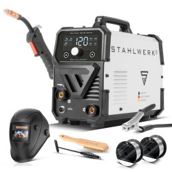 Keevitusmasin keevitus STAHLWERK Mini FLUX 120 ST Lift-TIG ARC/MMA