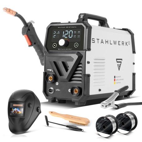 Keevitusmasin keevitus STAHLWERK Mini FLUX 120 ST Lift-TIG ARC/MMA