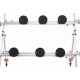 Kaasaskantav plaatide / klaasi süsteem 160-360 cm KD10735
