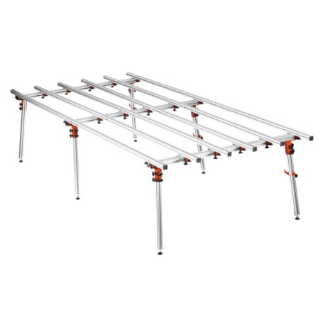 Suurte formaatidega plaatimislaud tööpink 360x150x80cm KD11983