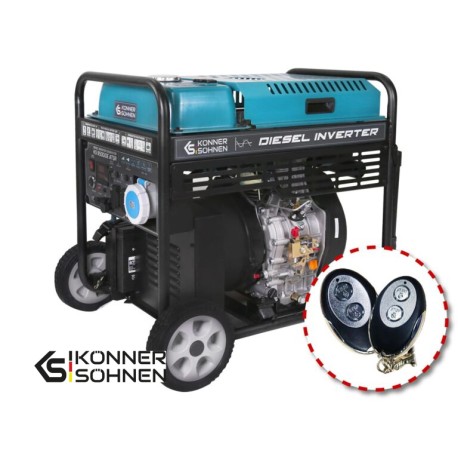 Дизель - инверторный генератор KS 9500iDE ATSR