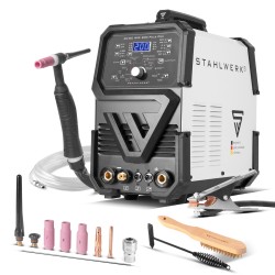 Цифровой сварочный аппарат STAHLWERK AC/DC TIG 200 Puls Pro
