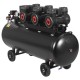 Õlivaba kompressor 200L 3x2200W + separaator ja manomeeter glütseriiniga KD4084