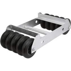 Транспортная тележка с роликом для сломанных колес, 1200 кг, KD3200