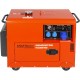Generaator 230V 7kW 10hj diisel + ATS KD3242