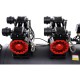Õlivaba kompressor 100L / 2 x 550W KD1387