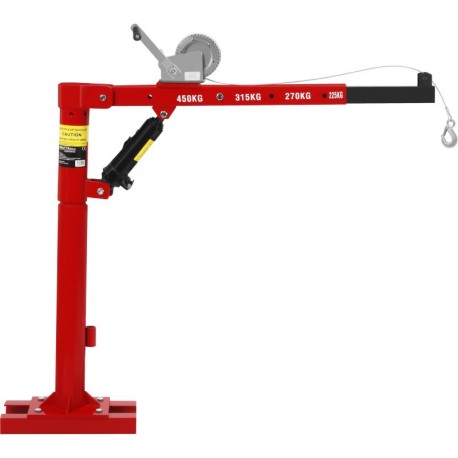 HDS kraanatõstuk tõstuk vintsiga 450KG KD12687