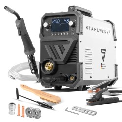 Сварочный аппарат STAHLWERK MIG MAG 200 ST digital IGBT FLUX MMA
