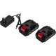 Akutoitega trimmer 21V 2Ah x 2 tk 1000W 11000 p/min KD5129