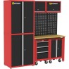 Комплект мебели для мастерской с тележками, 10 предметов, Resser