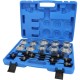 Komplekt pukside, laagrite eemaldamiseks 34-82 mm, 28-osaline komplekt, Resser
