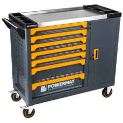 Tööriistakapp 200 osa POWERMAT DRZWI BOCZNE PM-SN-200M