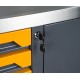 Шкаф для инструментов 200 частей POWERMAT DRZWI BOCZNE PM-SN-200M
